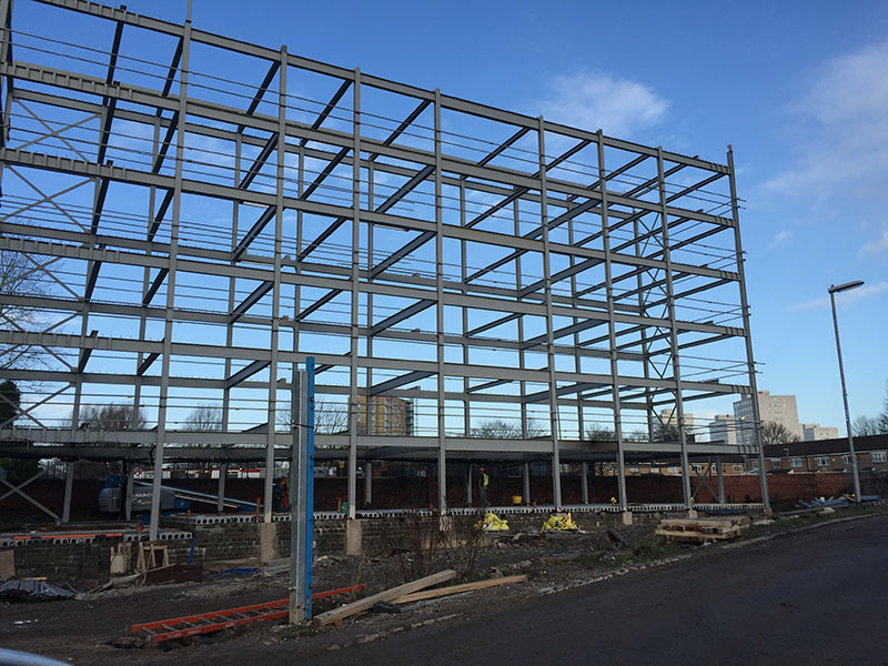Scaffolding for Steel Framed and Concrete Framed Buildings